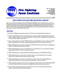 90191_AFFF_FactSheetE:AFFF:46 AM Page 1  Fire Fighting Foam Coalition19th Street North