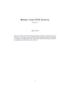 Computing / Software engineering / Computer programming / Object-oriented programming languages / HTML / Cross-platform software / Uniform Resource Locator / World Wide Web / Hypertext / HTML element / URL redirection / D