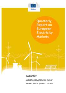 Quarterly Report on European Electricity Markets