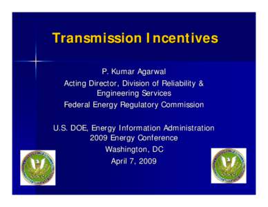 Transmission Infrastructure: FERC’s Role