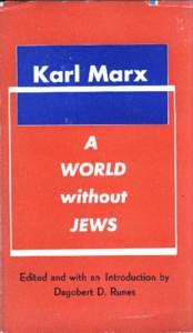 Karl Marx A WORLD without JEWS Edited and with an Introduction by