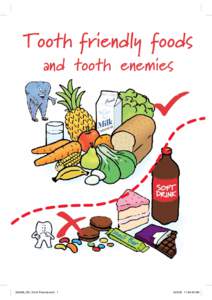Tooth friendly foods and tooth enemies ced  redu