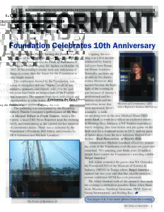 The  Informant Newsletter of the DEA Museum & the DEA Educational Foundation  Winter 2012, Volume 6 Number 2