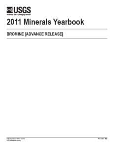 2011 Minerals Yearbook BROMINE [ADVANCE RELEASE]