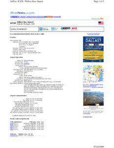 AirNav.com[removed]FAA Information Effective[removed]re Willow Run Airport.