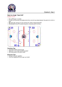 Practice C - Hour 1  Open Ice Angle 
