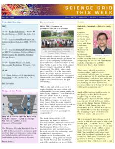 About SGTW | Subscribe | Archive | Contact SGTW  May 18, 2005 Calendar/Meetings
