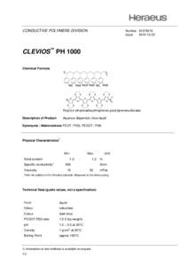 CONDUCTIVE POLYMERS DIVISION  NumberIssue