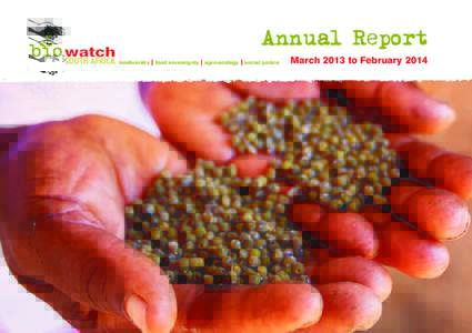 watch SOUTH AFRICA Annual Report biodiversity | food sovereignty | agro-ecology | social justice