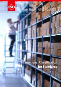 ICS edition 7  International Classification for Standards  International Classification