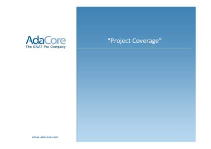 Microsoft PowerPoint - Project_Coverage.ppt [Compatibility Mode]