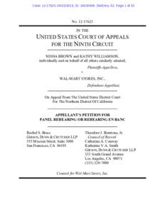 Case: , , ID: , DktEntry: 52, Page 1 of 32  NoIN THE  UNITED STATES COURT OF APPEALS