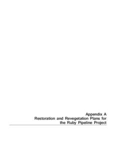 Microsoft Word - Appendix E Wyoming Restoration Plan[removed]doc