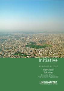 Islamabad Pakistan Climate Change Vulnerability Assessment  Islamabad