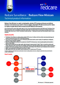 Redcare View (minicam) Tech Info-01