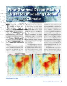 Fine-Grained Ocean Mixing Vital for Modeling Global Climate T