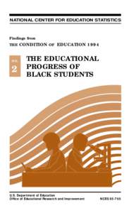 NATIONAL CENTER FOR EDUCATION STATISTICS  Findings from THE CONDITION OF EDUCATION[removed]NO.