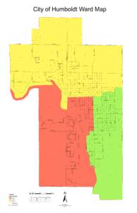 City of Humboldt Ward Map