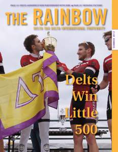 PAGE 12 | DELTS ANNOUNCE NEW PARTNERSHIP WITH JDRF p PAGE 22 | WINNING VICTORY  THE RAINBOW