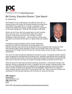 Bill Conroy, Executive Director, Tyler Search