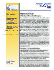 Electric power / Eastern Interconnection / Southwest Power Pool / Regional transmission organization / Energy