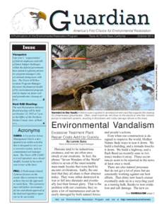 uardian G America’s First Choice for Environmental Restoration  A Publication of the Environmental Restoration Program