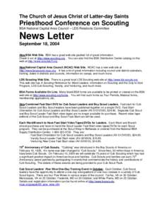 Microsoft Word - Priesthood Conf News Letter 2004.doc