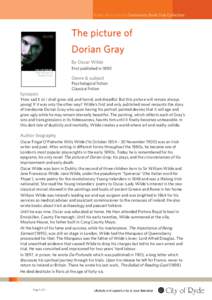 Microsoft Word - 46 The picture of Dorian Gray.doc