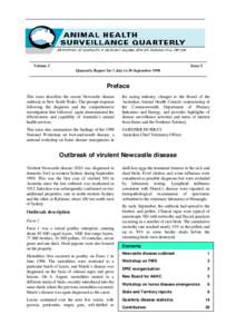 Volume 3  Issue 3 Quarterly Report for 1 July to 30 September[removed]Preface