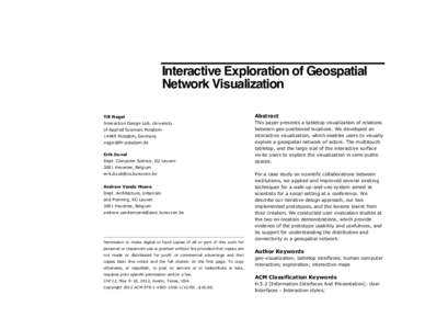 Nagel-Interactive Exploration of Geospatial Network Visualization-12