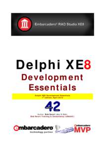Integrated development environments / Delphi programming language / Borland / Pascal / Embarcadero Delphi / Component-based software engineering / FireMonkey / Object Pascal / C++Builder / Software / Computing / Computer programming