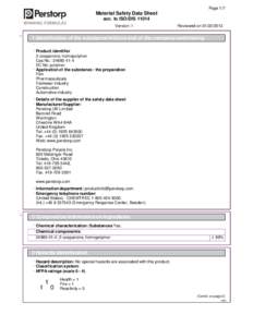 36.0  Page 1/7 Material Safety Data Sheet acc. to ISO/DIS 11014