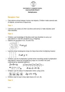 Mathematics / Arithmetic / Elementary arithmetic / Mathematics education / Multiplication / Binary operations / Mathematical notation / Grid method multiplication / Matrix / Addition / Division algorithm / Pi