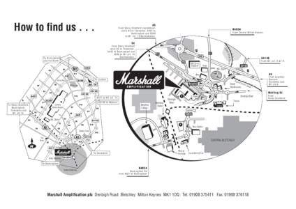 Marshall Road Map (Page 1)