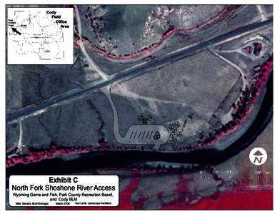 2NF Shoshone River Access Map