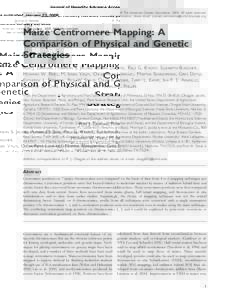 Journal of Heredity Advance Access published January 22, 2008 Journal of Heredity doi:jhered/esm111 Ó The American Genetic AssociationAll rights reserved. For permissions, please email: journals.permissi