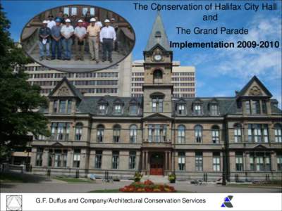 The Conservation of Halifax City Hall and The Grand Parade Implementation[removed]