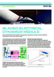 SAFER, SMARTER, GREENER  © xxx bladed Electrical Dynamics Module