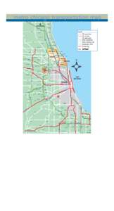 metro chicago transportation map  metro chicago transportation map 132  Waukegan