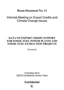 Export Credits and the Environment