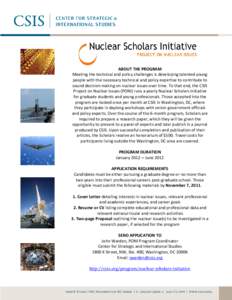 Microsoft Word - Nuclear Scholars 2012 Flyer.doc