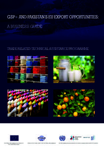 A BUSINESS GUIDE  TRADE RELATED TECHNICAL ASSISTANCE PROGRAMME THE TRTA II PROGRAMME IS FUNDED BY THE EUROPEAN UNION