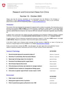 newsletter 16 October 2005.doc