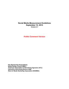 Microsoft Word - Soc Guidelines v4.1 Public Comment Version.docx