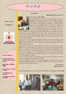 Newsletter Empowering Police with IT Volume 1, Issue 3  July-Sep 2010