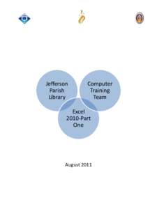 Jefferson Parish Library Computer Training