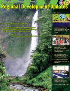 The Offical Publication of Regional Development Council XII Vol. 10, Issue No. 1: January-March 2012 In this issue:  What is sustainable development?
