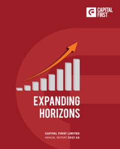 expanding horizons CAPITAL FIRST LIMITED ANNUAL REPORT  Contents