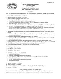 Microsoft Word - Mgmt Committee Agenda Packet
