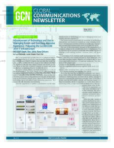 COMMAG_NEWSLETTER-May_Layout:34 PM Page 27  GLOBAL COMMUNICATIONS NEWSLETTER May 2015